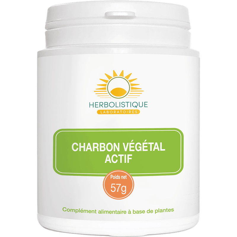 Charbon végétal actif - Les Herbolistiques - Laboratoires Herbolist