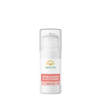 Crème apaisante au lait d'ânesse